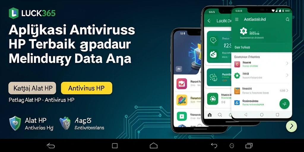 Tampilan antarmuka aplikasi LUCK365 yang user-friendly dan fungsional.